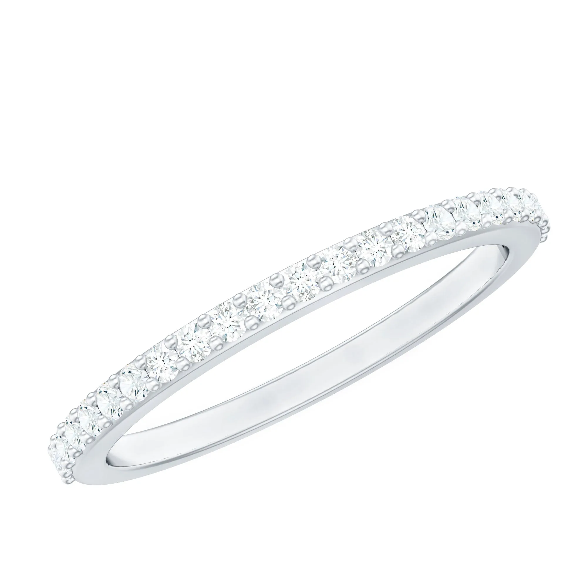 1/4 CT Diamond Half Eternity Ring