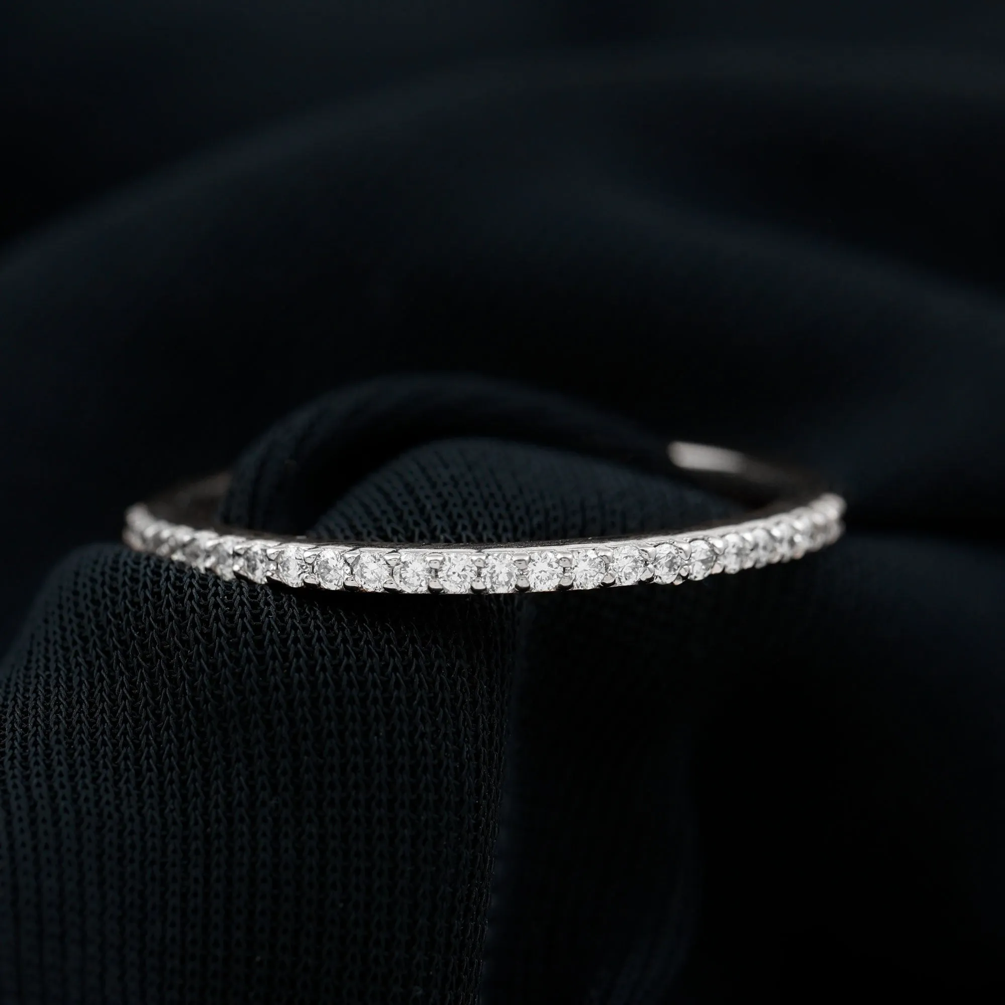 1/4 CT Diamond Half Eternity Ring