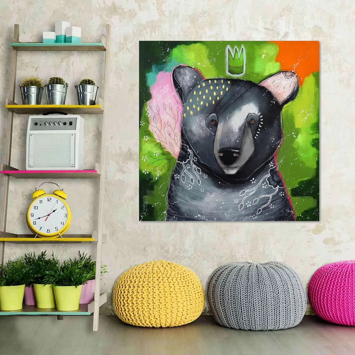 A Curious Companion Wall Art