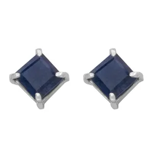 Blue Sapphire Vis Earring