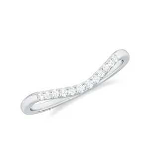 Diamond Curved Stackable Enhancer Ring