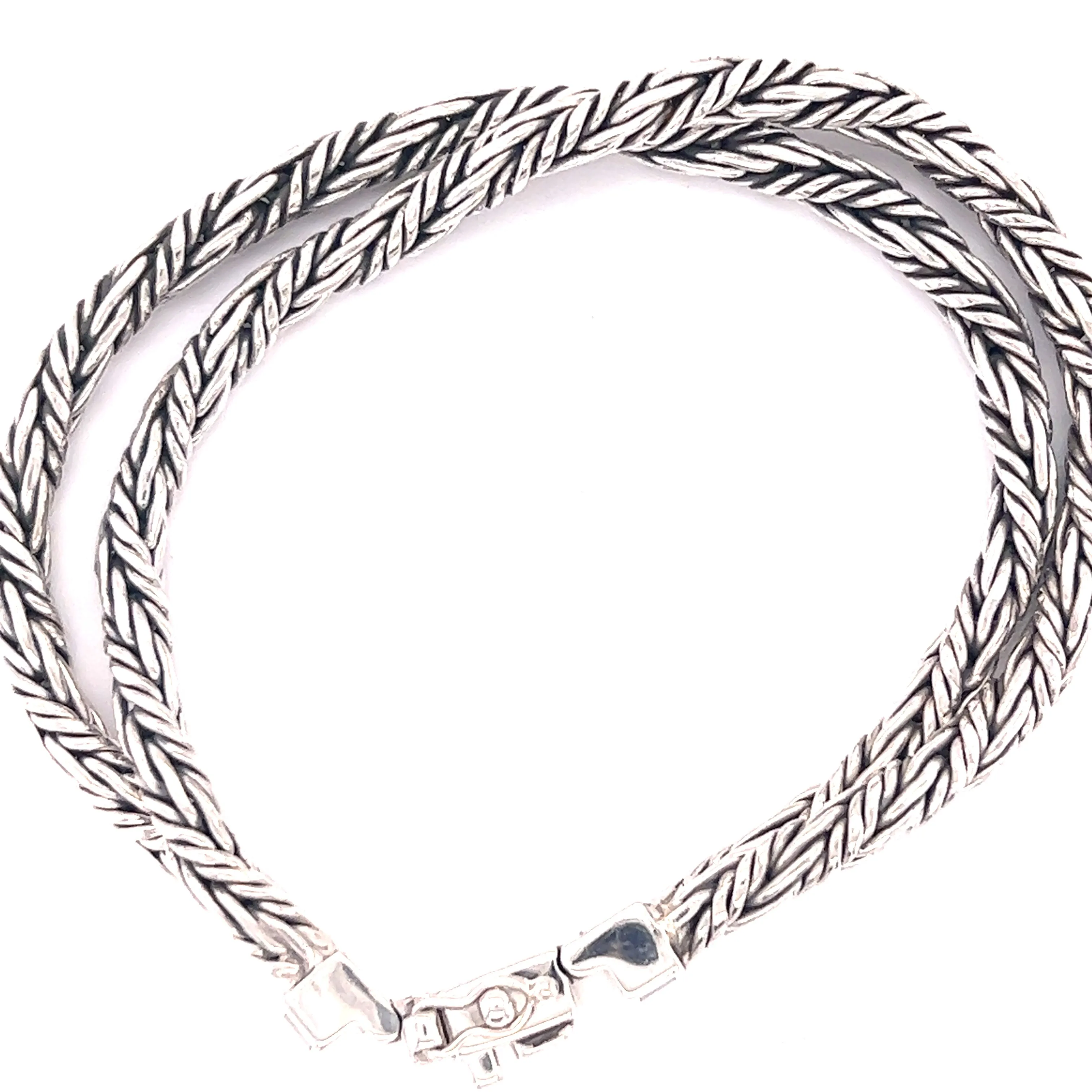 Double Twisted Braided Rope Bracelet