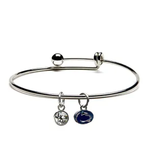 Penn State Lion Head Bangle Bracelet