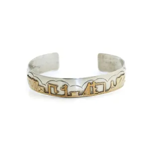 Vintage Hopi Storyteller Cuff